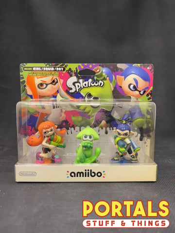 Nintendo amiibo: Splatoon - Inkling Girl / Squid / Boy
