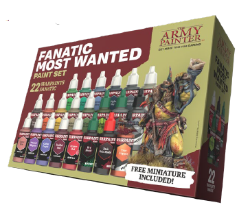 The Army Painter: Warpaints Fanatic - Most Wanted Paint Set