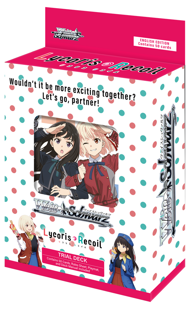 lycoris recoil booster box Weiss Schwarz
