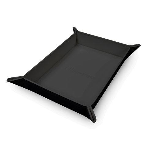 Vivid Magnetic Folding Dice Tray - Black