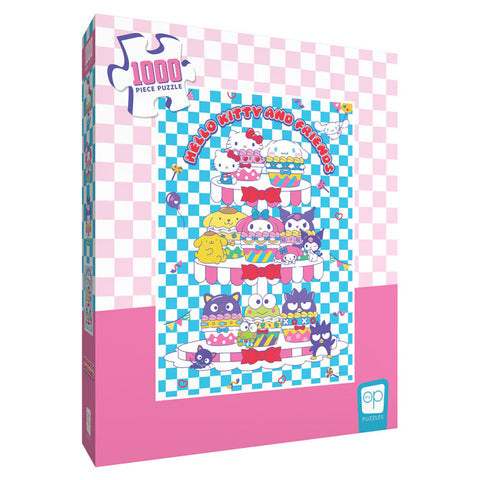 Hello Kitty 2025 "Sweet Cupcakes" 1000 Piece Puzzle