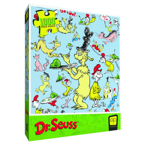 Dr Seuss Green Eggs and Ham Puzzle 1000 Pieces