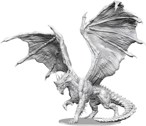 Dungeons & Dragons Nolzur's Marvelous Unpainted Miniatures: Adult Blue Dragon