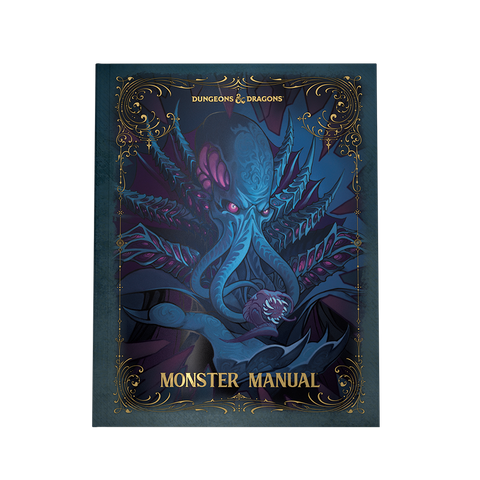 Dungeons & Dragons 5E: 2024 Monster Manual (Alternate-Art Cover)