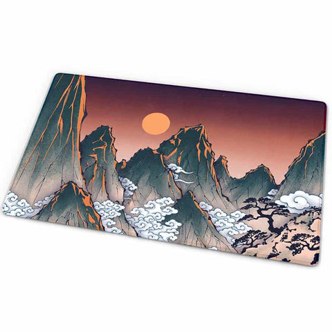 Ukiyo-e Collection: Crimson Ridge Playmat