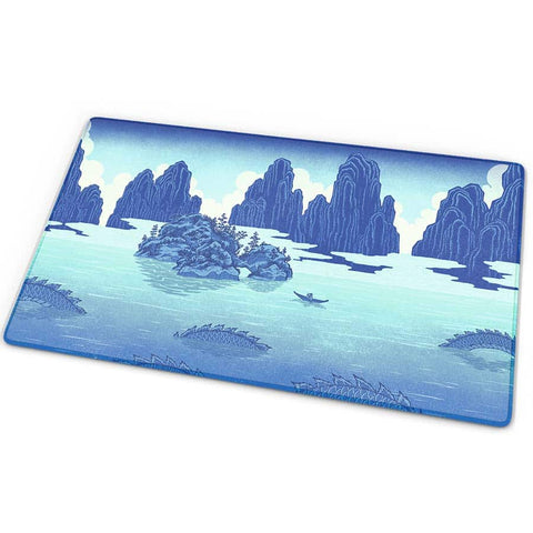 Ukiyo-e Collection: Echoes of the Deep Playmat