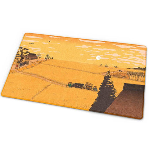 Ukiyo-e Collection: Dusk Over Edo Playmat