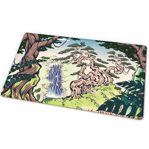 Ukiyo-e Collection: Verdant Sanctuary Playmat