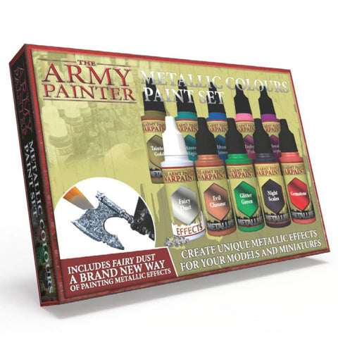 The Army Painter: Warpaints: Metallics Colours Paint Set