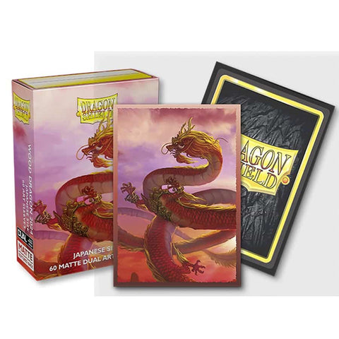 Japanese Size Dragon Shield Sleeves: Dual Matte Art: Chinese New Year 2024: Year of the Wood Dragon