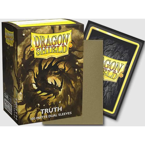 Dragon Shield: (100) Matte Dual Sleeves: Truth