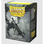 Dragon Shield: (100) Matte Dual Sleeves: Justice