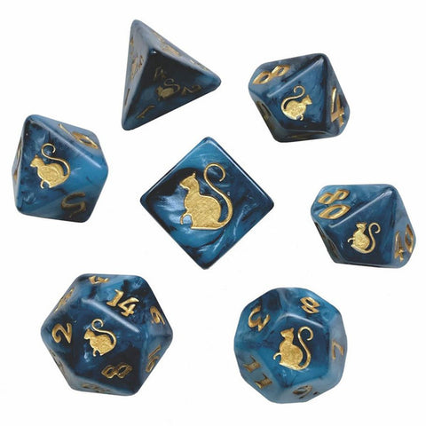 Kitty Clacks: Bast 7-Die Set