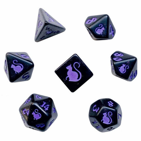 Kitty Clacks: Magic 7-Die Set