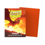 Dragon Shield: (100) Matte Dual Sleeves: Ember