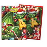 Dragon Shields: (100) Brushed Art  - Christmas 2024