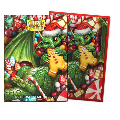 Dragon Shields: (100) Brushed Art  - Christmas 2024