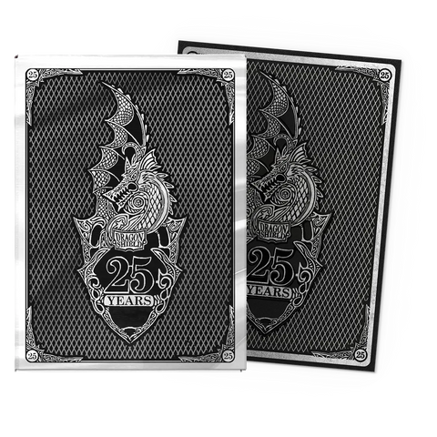 Dragon Shield: (100) Matte Dual Art Sleeves: 25th Anniversary