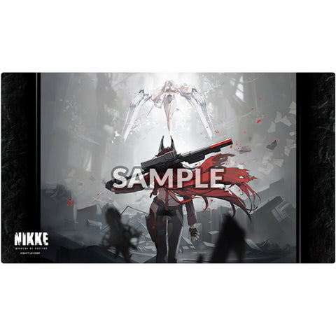 Playmat: Bushi Supplies Rubber Playmat- GODDESS OF VICTORY: NIKKE- RED ASH Red Hood vs Cinderella