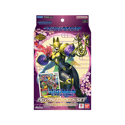 Digimon Card Game: Advanced Deck - Amethyst Mandala [ST-22]