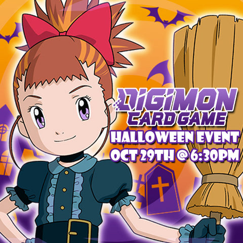 10/29/24 @ 6:30PM - Salisbury - Digimon Halloween Event!