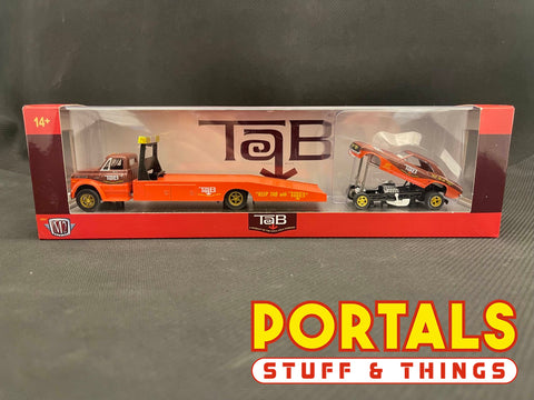 M2 Machines Tab 1968 C60 Truck & 1969 Camaro Z/28 Funny Car TW27 23-10