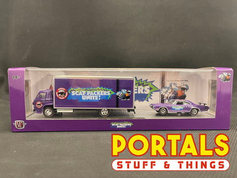 M2 Machines Scat Packers Unite! 1970 Dodge L600 & 1970 Super Bee R64 23-05