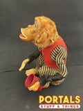 Vintage CRAGSTAN Crap Shooting Mechanical Monkey