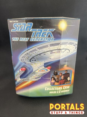 Star Trek The Next Generation 1993 Action Figure Collectors Case