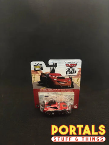 Disney Pixar Cars On The Road Metal Road Rumbler Lightning McQueen