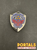 The Legend of Zelda: Links Hylian Shield miniature Metal Prop Replica