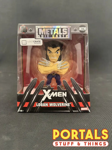 Metals Die Cast: Logan Wolverine LootCrate Exclusive