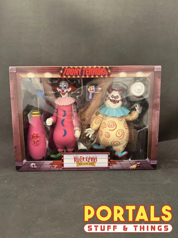 Toony Terrors: Slim & Chubby Killer Klowns from Outer Space Figures
