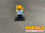 Lego Minifigure - Series 13 - Carpenter with Saw & Board