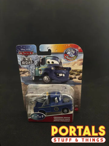 Disney Pixar Cars Color Changers President Mater Cars on the Road