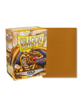 Dragon Shield: (100) Matte Sleeves: Gold