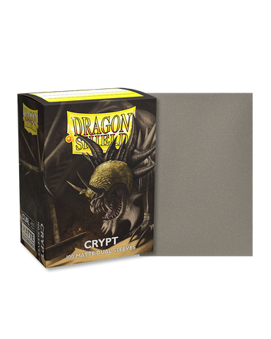 Dragon Shield: (100) Matte Dual Sleeves: Crypt