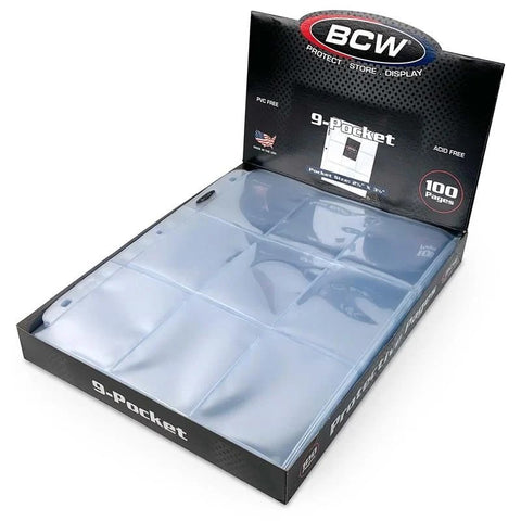BCW 9-Pocket Protective Pages