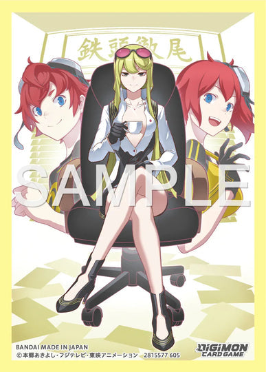 card sleeves digimon Digimon Card Game Official Sleeves: Kyoko Kuremi – Portals Games & Comics