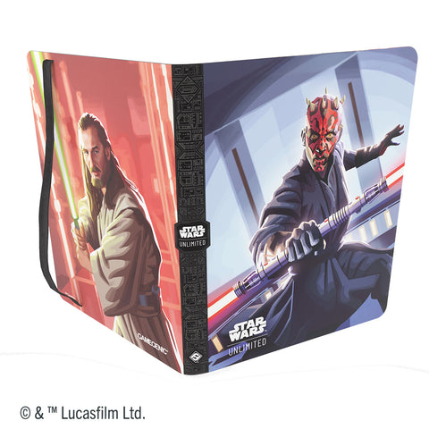 Star Wars: Unlimited Casual Album 18-Pocket - Qui-Gon Jinn/Darth Maul