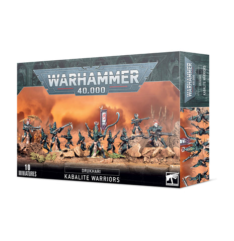 Warhammer 40K: Drukhari Kabalite Warriors