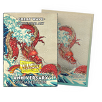 Dragon Shield: (100) Matte Dual Art Sleeves: 25th Anniversary Special Edition Great Wave