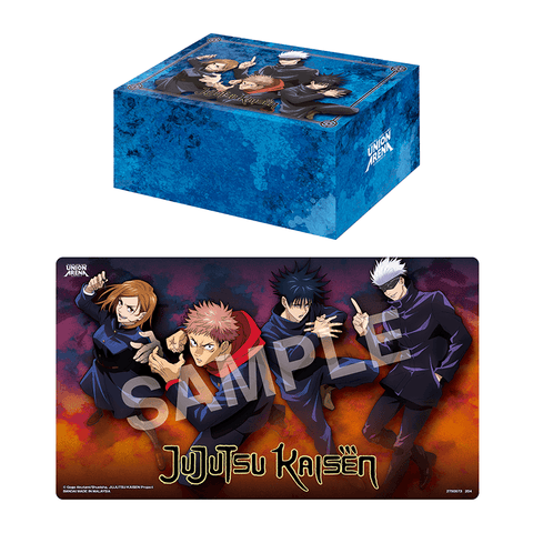 Union Arena TCG: Playmat and Half Storage Box Set - Jujutsu Kaisen