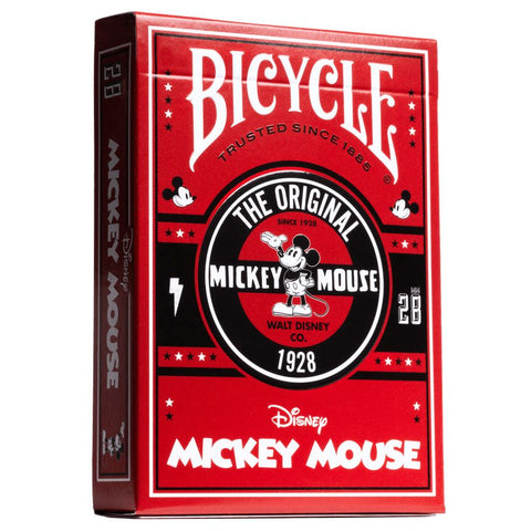 Bicycle Playing Cards - Mickey Mouse: Red