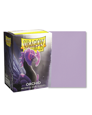 Dragon Shield: (100) Matte Dual Sleeves: Orchid