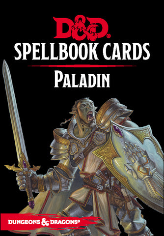 Dungeons & Dragons RPG: Spellbook Cards - Paladin Deck