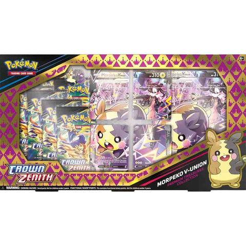Pokemon: Crown Zenith Premium Treasure Collection - Morpeko V-Union Playmat