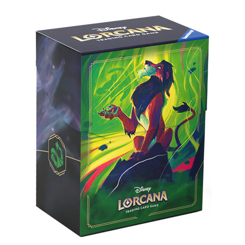 Disney Lorcana: Azurite Sea Deck Box - Scar