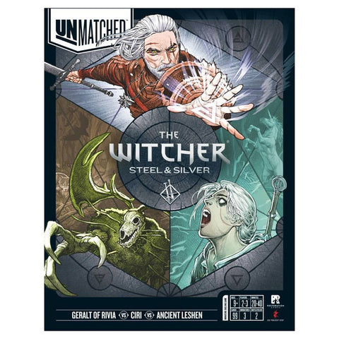 Unmatched: Witcher - Steel & Silver