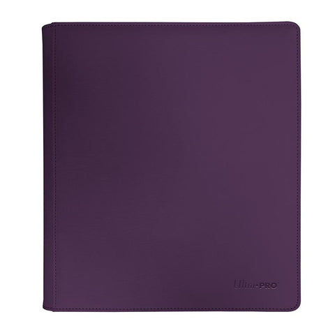 Ultra PRO: Vivid 12-Pocket Zippered PRO-Binder - Midnight Plum